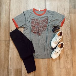 Ohio State vintage style tee
